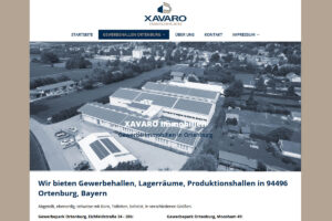 Xavao Immobilien Website Titel